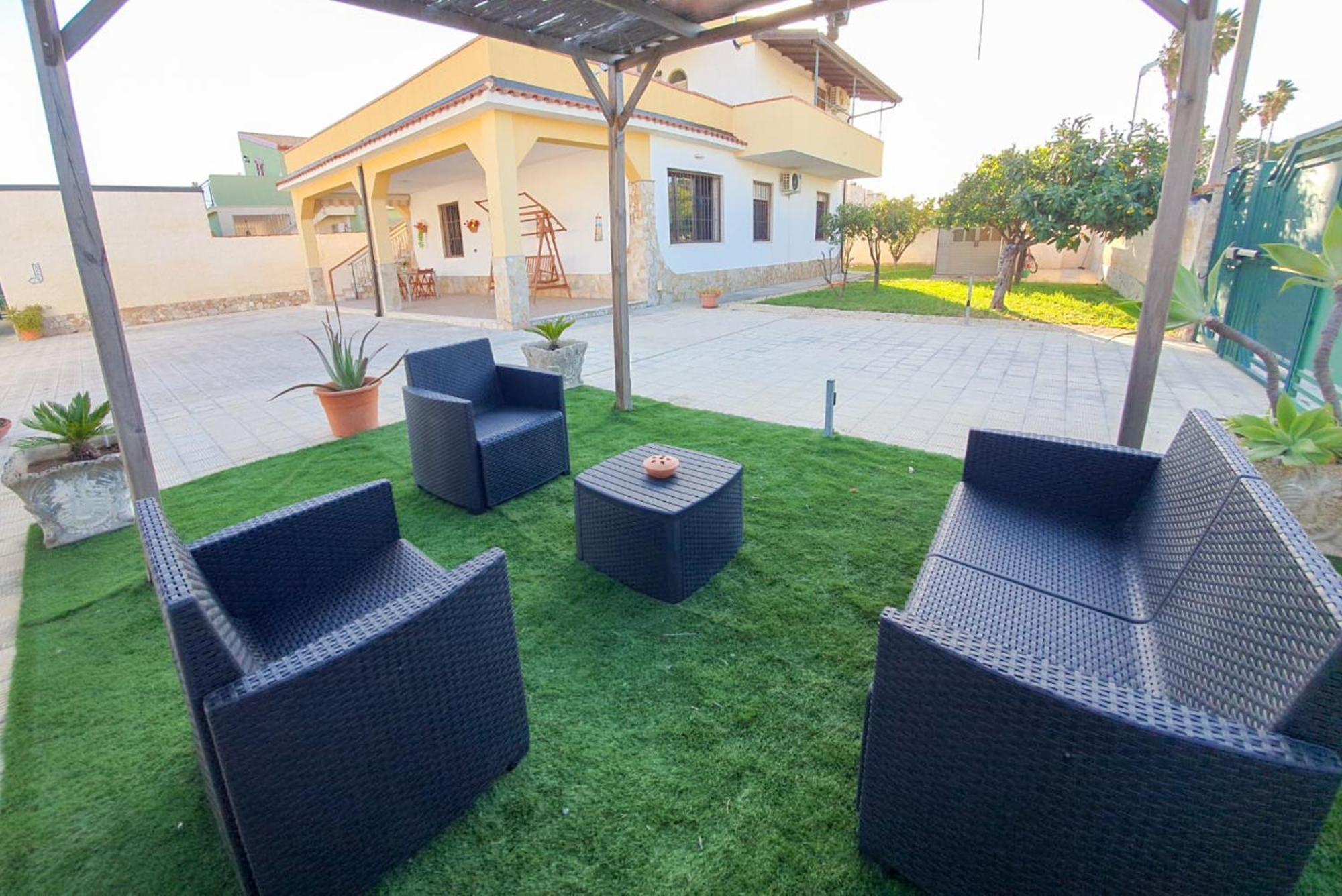 Villa La Sosta - 150M Dal Mare - Patio Privato E Areal Relax Arenella  Exterior foto